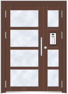 氟碳漆楼寓门