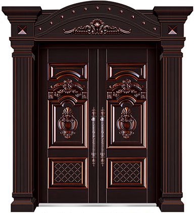 甲级锌合金别墅铜门